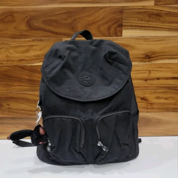Kipling | Bags | Kipling Backpack Black Travel Medium Fiona 